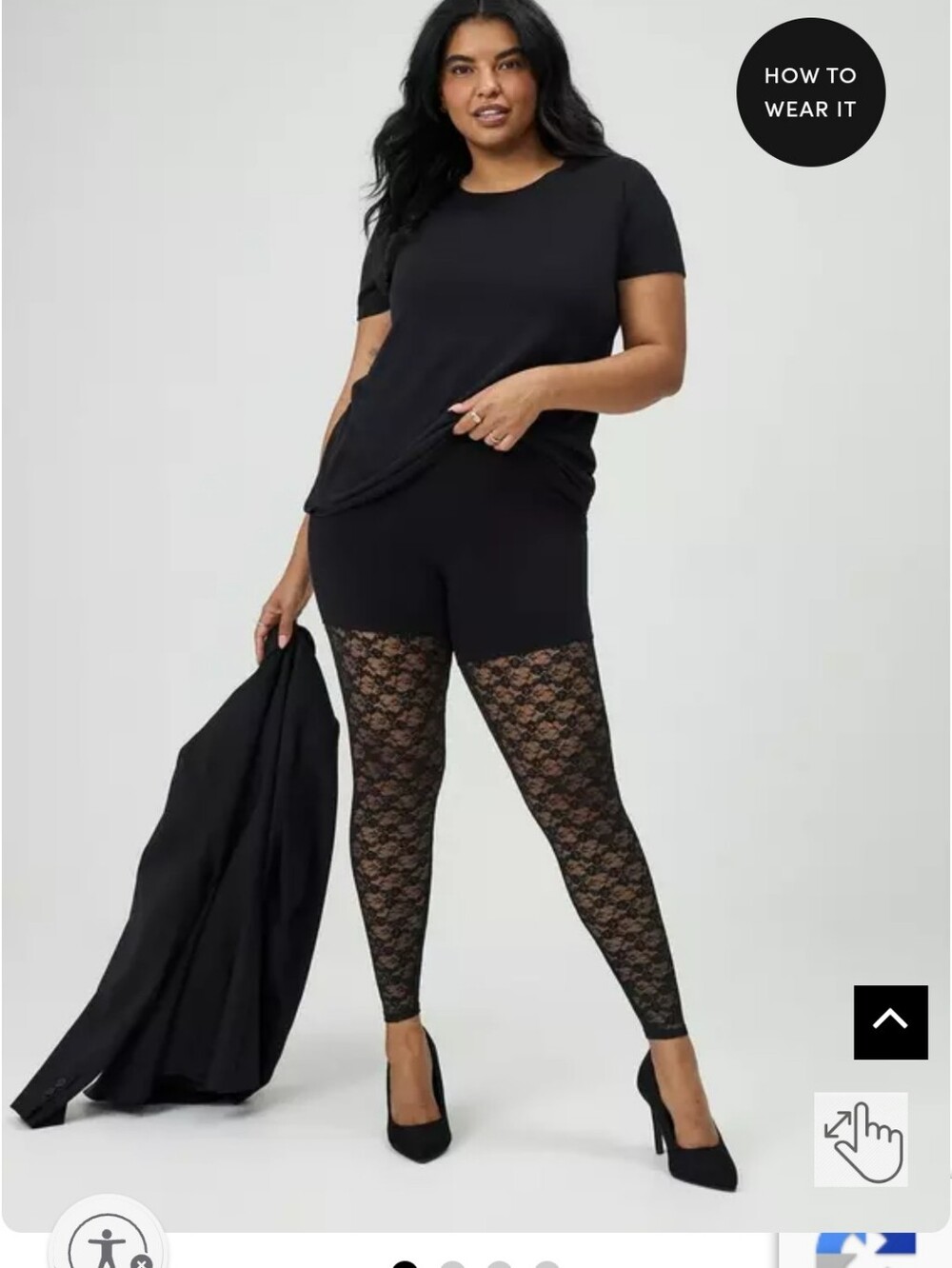 Torrid 2x Full-Length Lace Legging